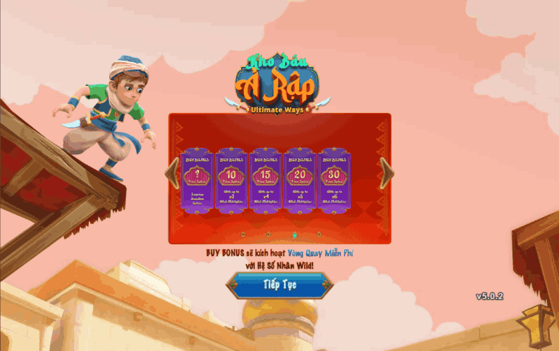 giới thiệu Arabian Loot: Ultimate Ways W88