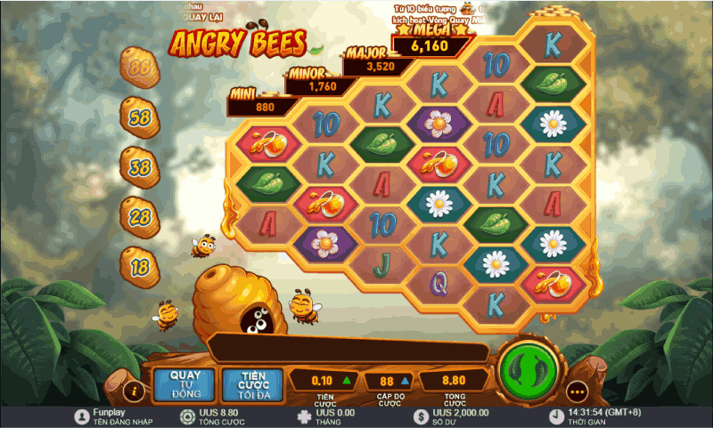 mẹo chơi Angry Bees