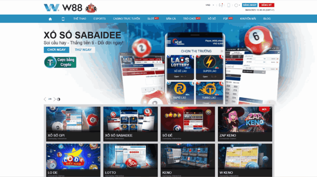 xổ số Sabaidee W88